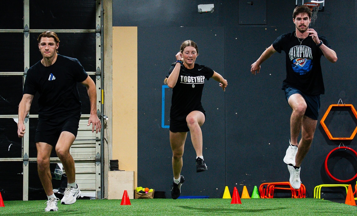 Plyometric Movements Bounding Horizontal
